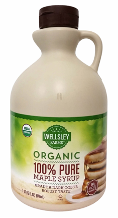 웰슬리팜 유기농 메이플 시럽 946ml