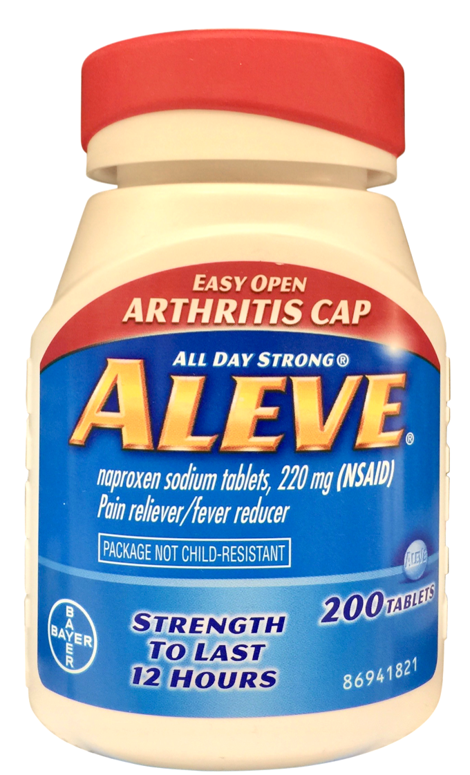 바이엘 Bayer 알레브 나프록센나트륨 220mg 이지오픈캡 200정