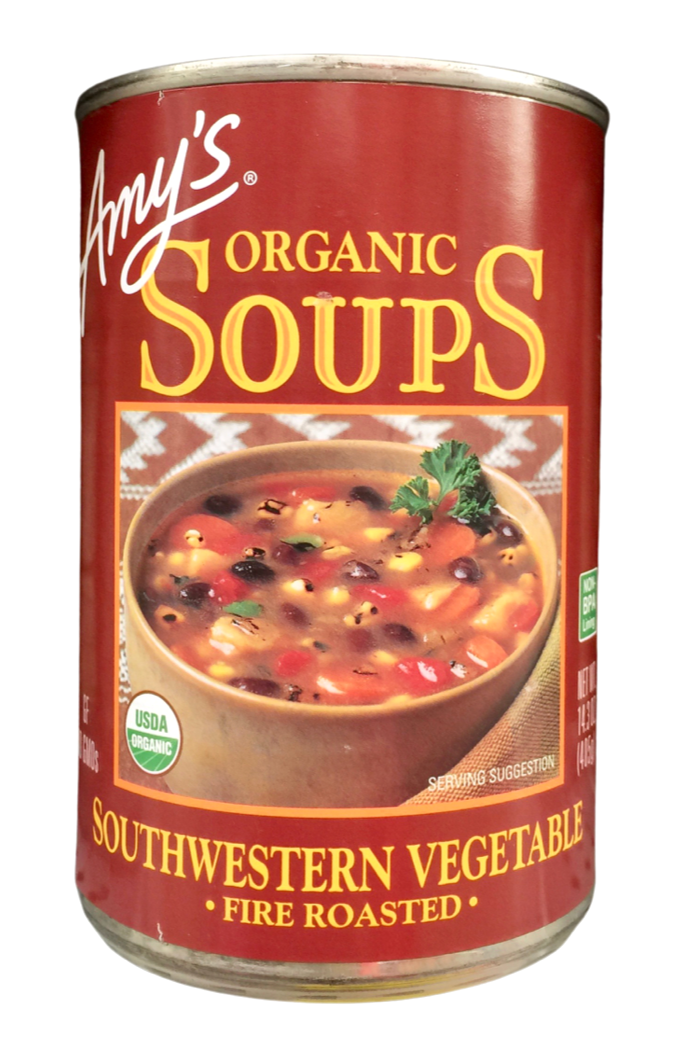 에이미 Amy's 유기농 글루텐/BPA-프리 사우스웨스턴 야채 스프 405g 3ct (1.21kg)