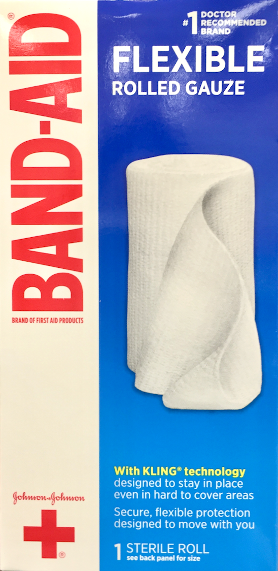 밴드에이드 Bandaid 멸균 셀프접착 거즈 10cm x 1.8m