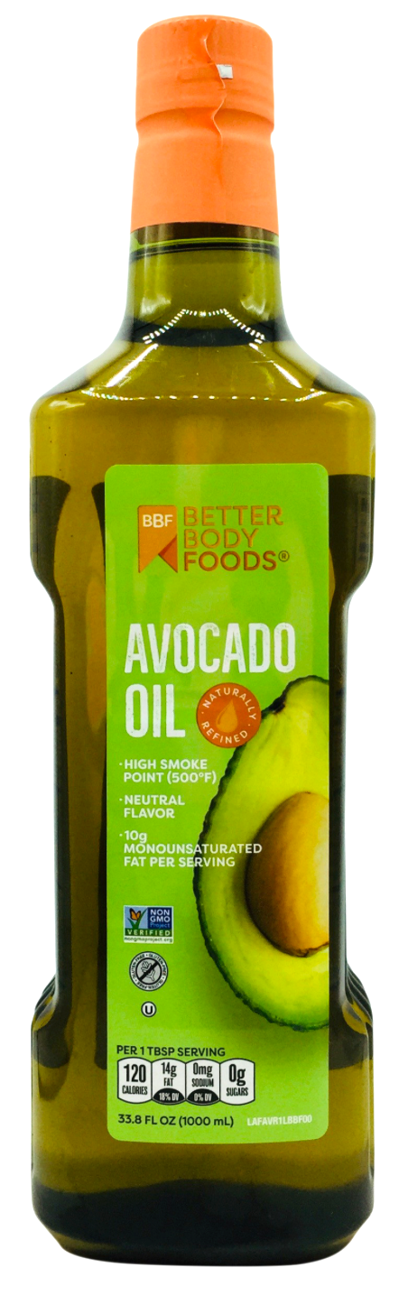 베터바디푸드 BBF Non-GMO 아보카도 오일 1L *당뇨/케토친화*