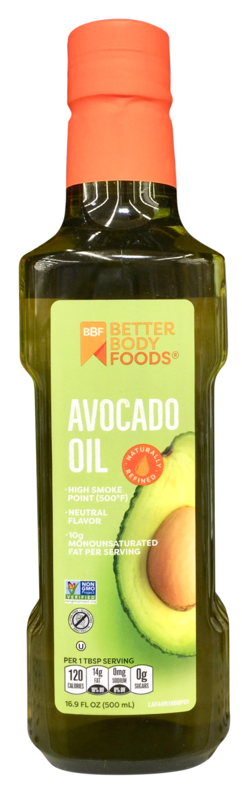 베터바디푸드 BBF Non-GMO 아보카도 오일 500ml