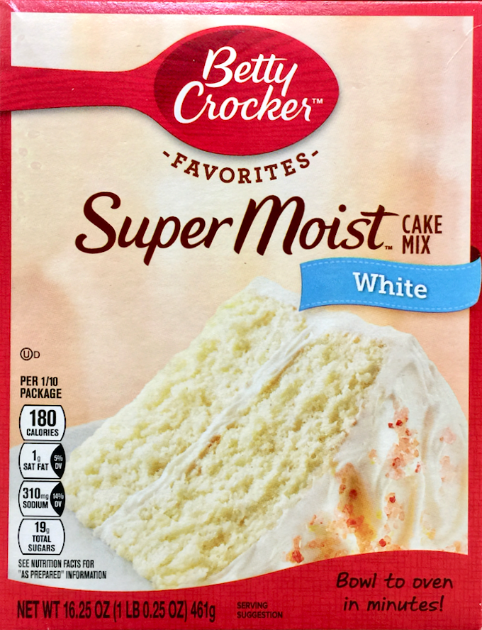 제너럴밀즈 General Mills 베티크로커 화이트 케이크 믹스 461g