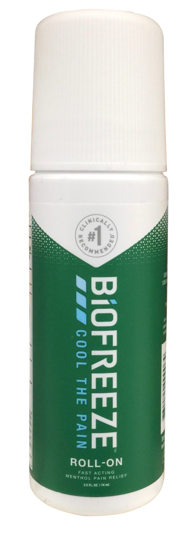 2+ 바이오프리즈 Biofreeze 멘톨 4% 관절/근육통 롤온 74ml
