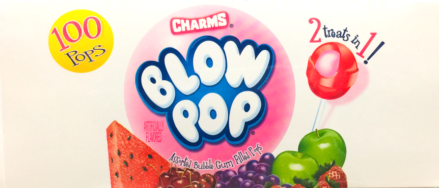 참스 Charms 블로우팝 100pc (1.84kg)