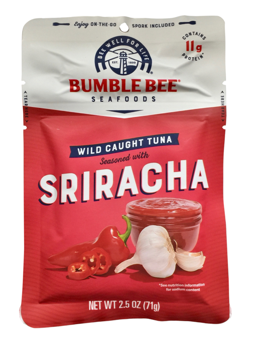 범블비 Bumble Bee 스리라차 참치 파우치 71g 6ct (426g) 🌶