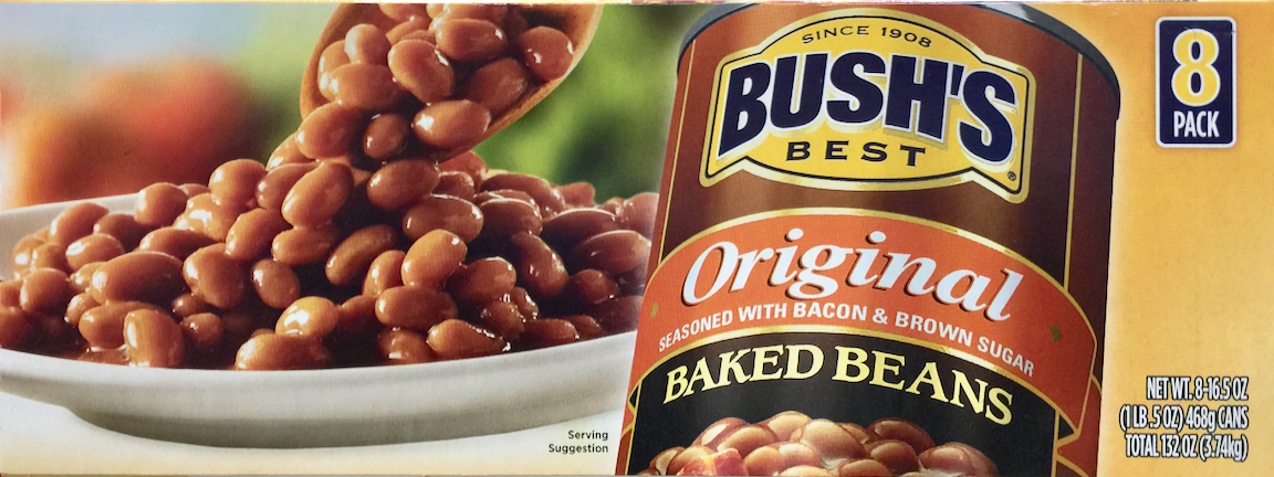 부시 Bush's 오리지널 베이크드빈 468g 8ct (3.74kg)