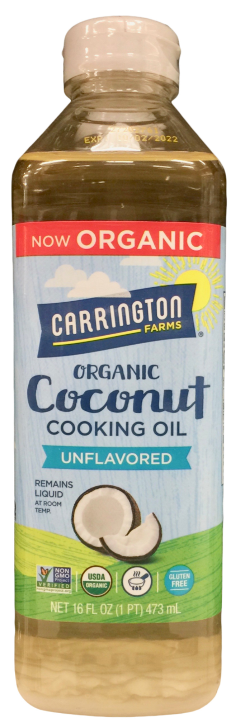캐링턴팜 Carrington Farm 유기농/Non-GMO BPA-프리 액상 코코넛 오일 473ml