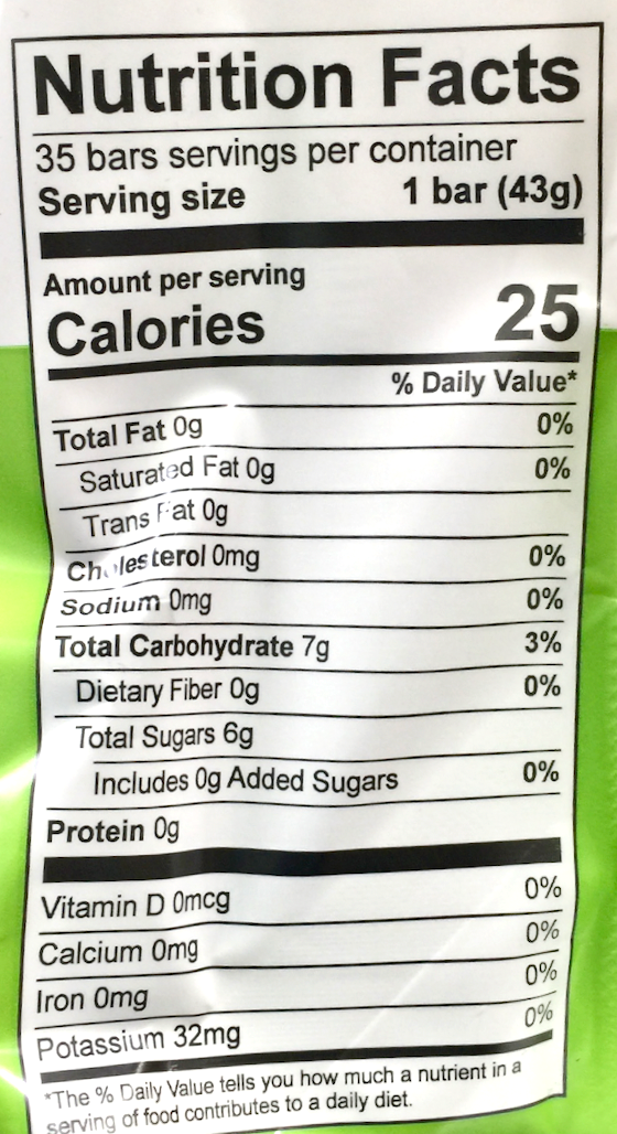 디비 Deebee's 유기농/Non-GMO 무설탕 프리저 팝 35ct (1.4kg) *여름한정판*