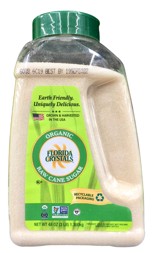 플로리다크리스탈 Florida Crystal 유기농/Non-GMO 설탕 캐니스터 1.36kg