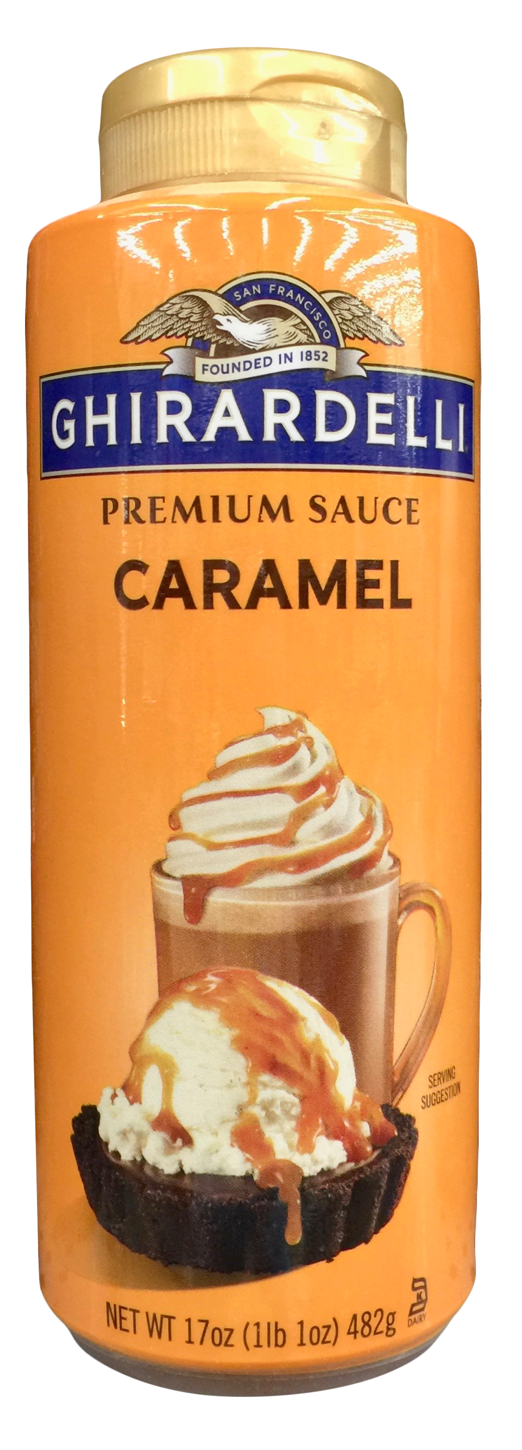기라델리 Ghirardelli 프리미엄 카라멜 커피 & 디저트 토핑 소스 482g