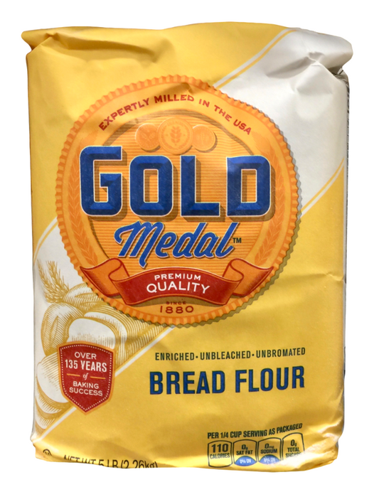 골드메달 Gold Medal 무표백 제빵/강력 밀가루 2.26kg