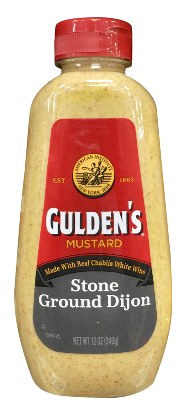 걸덴스 Gulden's Non-GMO 스톤그라운드 디종 머스타드 340g
