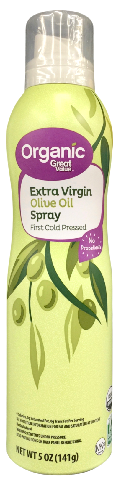 GV 유기농/Non-GMO 엑스트라 버진 올리브 오일 스프레이 141g