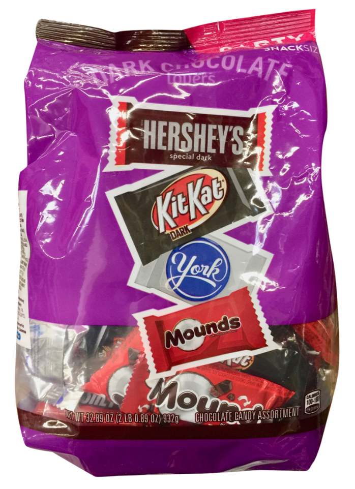 허쉬 다크초콜렛 러버스 4가지맛 파티팩 932g