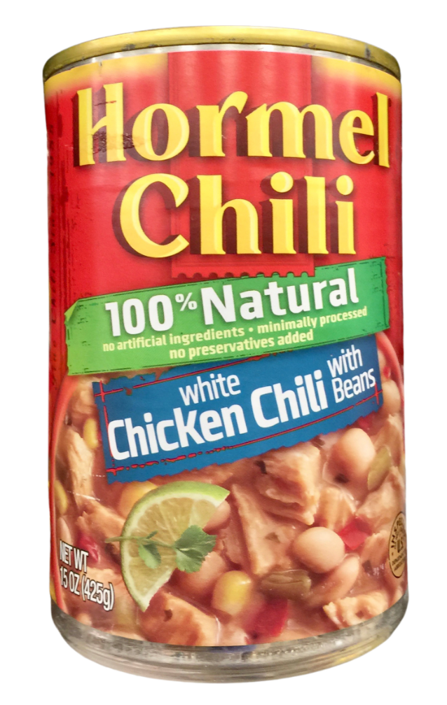 호멜 Hormel 100% 내추럴 칠리 with 치킨 & 빈 425g 6ct (2.55kg)