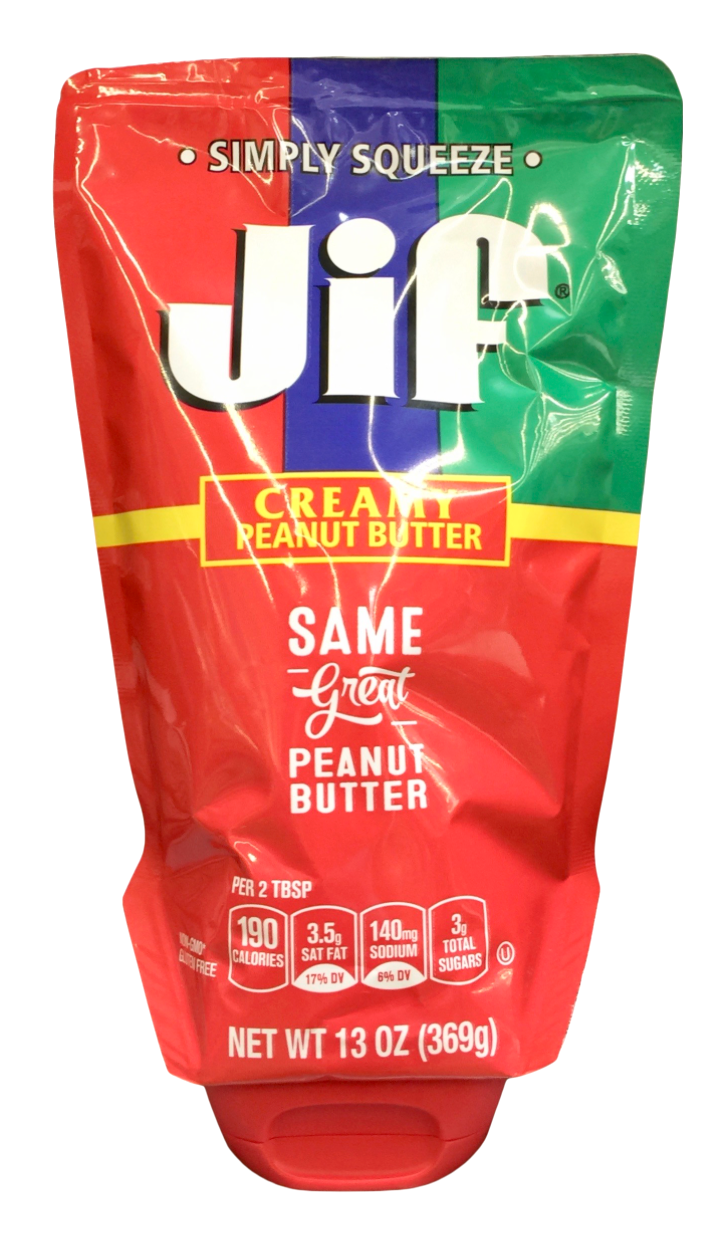 스머커 Smucker's 지프 스퀴즈 크리미 땅콩 버터 369g