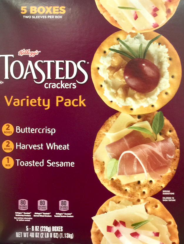 켈로그 Kellogg's 토스티드 크래커 3가지맛 1.13kg