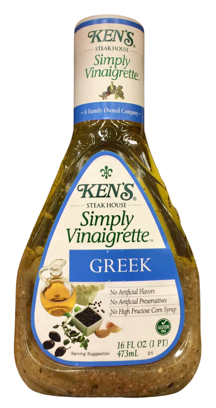 켄즈 Ken's 심플리 글루텐-프리 그리크 비네그레트 드레싱 473ml