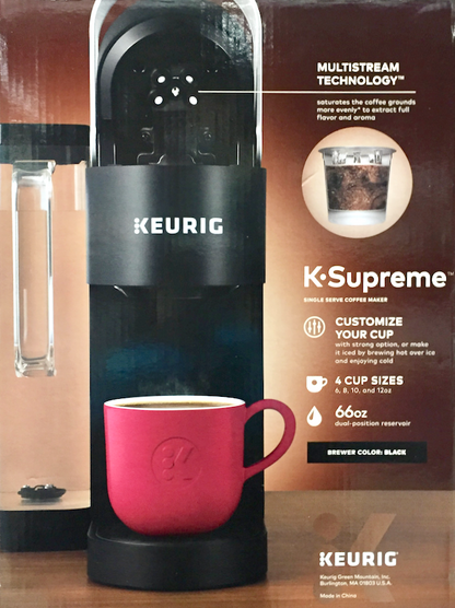 큐리그 Keurig K-수프림 커피 머신 + K-컵 24pc