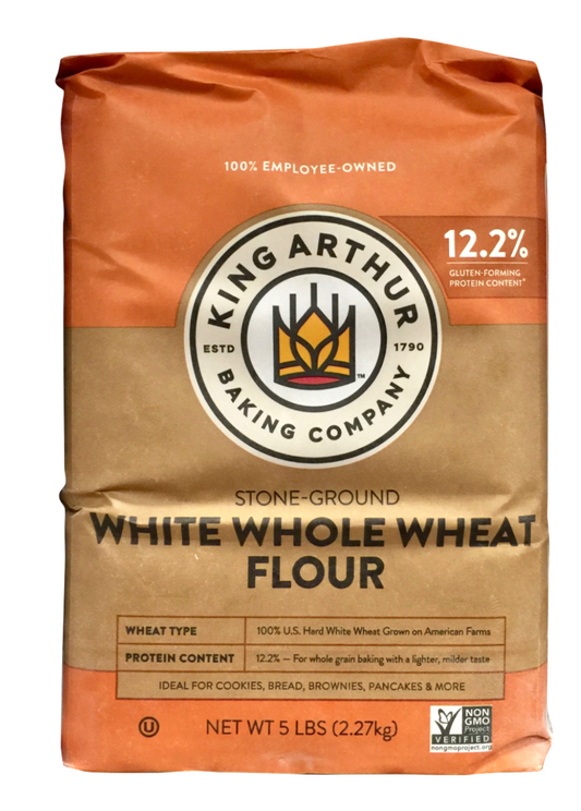 킹아써 King Arthur Non-GMO 무표백 흰 통곡물 밀가루 2.27kg