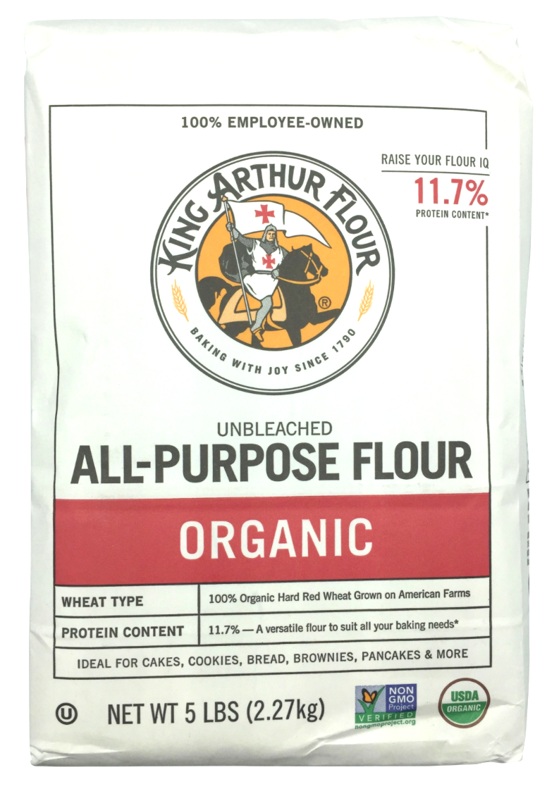 킹아써 King Arthur 유기농/Non-GMO 무표백 밀가루 2.27kg