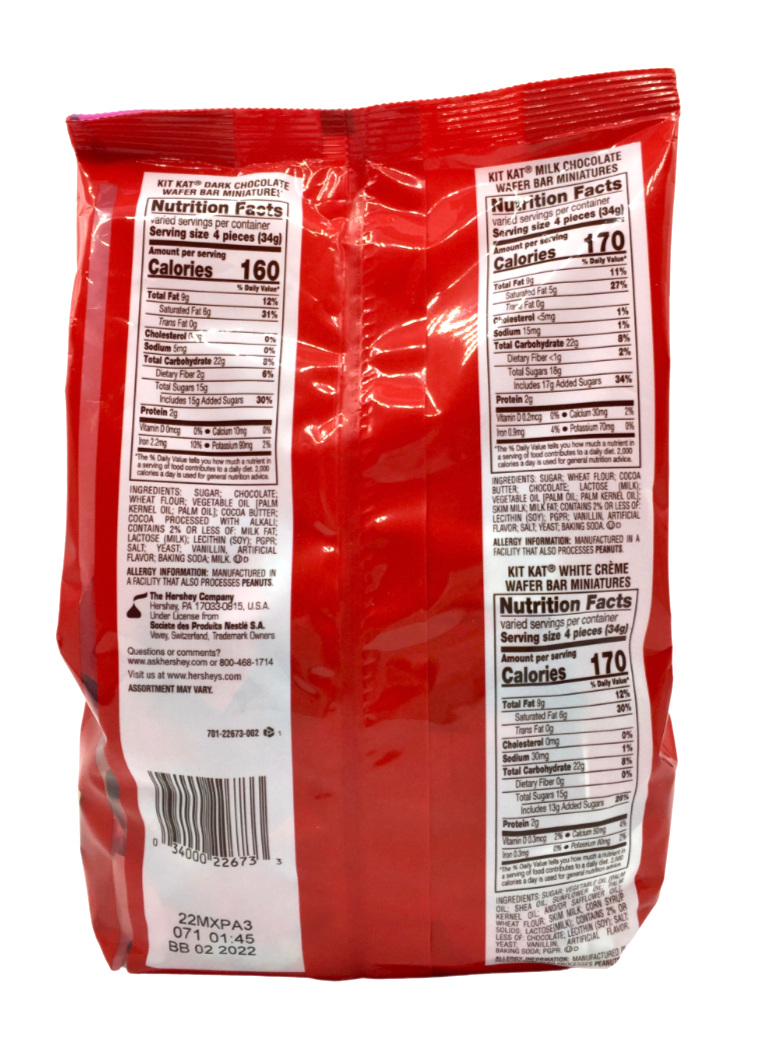 허쉬 킷캣 미니어처 3가지맛 912g