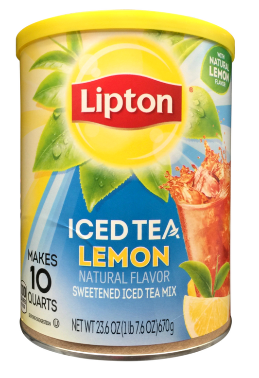 유니레버 Unilever 립튼 레몬 아이스티 믹스 9L (670g)