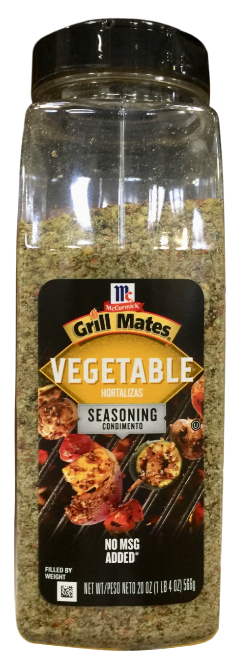 맥코믹 McCormick 그릴메이트 글루텐-프리 0칼로리 야채 시즈닝 566g