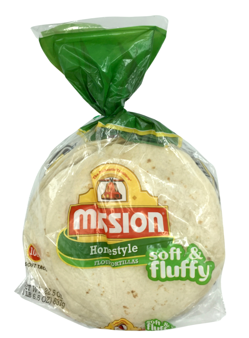 미션 Mission 홈스타일 소프트& 플러피 토틸라 10ct (637g)
