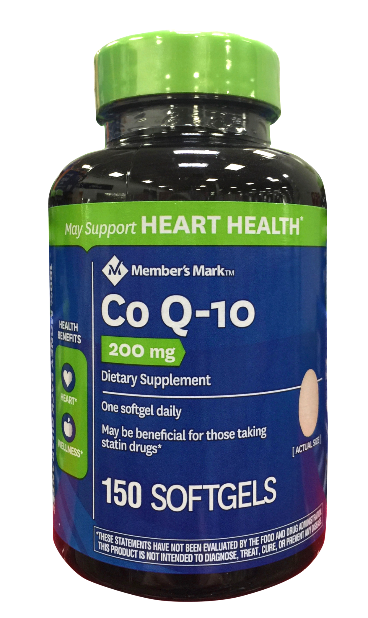 멤버스마크 코엔자임 Q10 200mg 180 액정