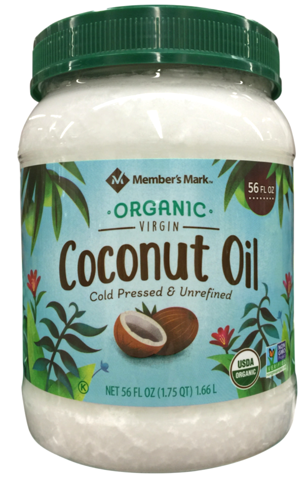 멤버스마크 유기농/Non-GMO 버진 코코넛 오일 1.66L