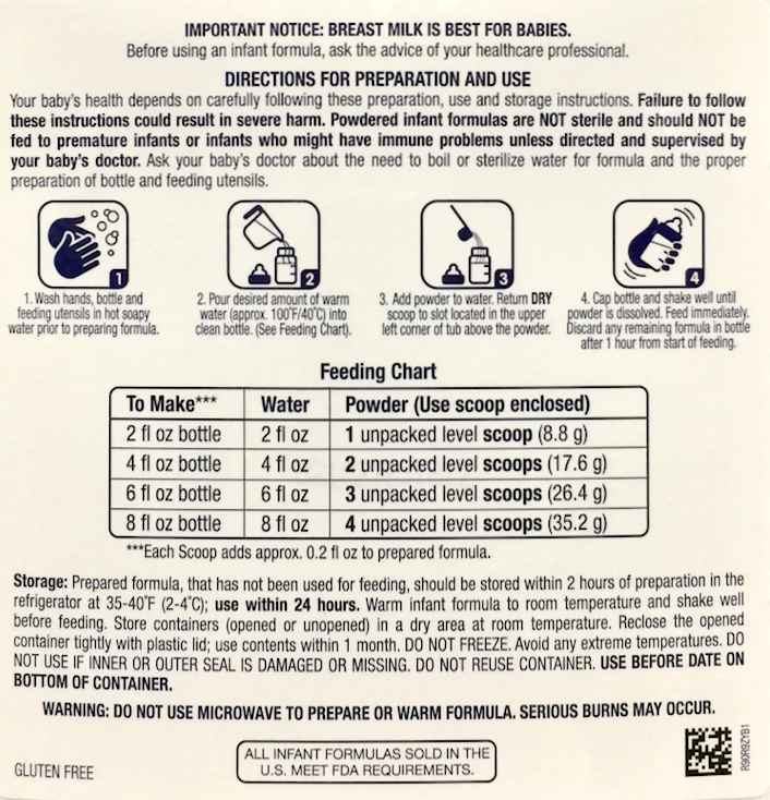 멤버스마크 Member's Mark Non-GMO 인펀트 프리미엄 1.36kg