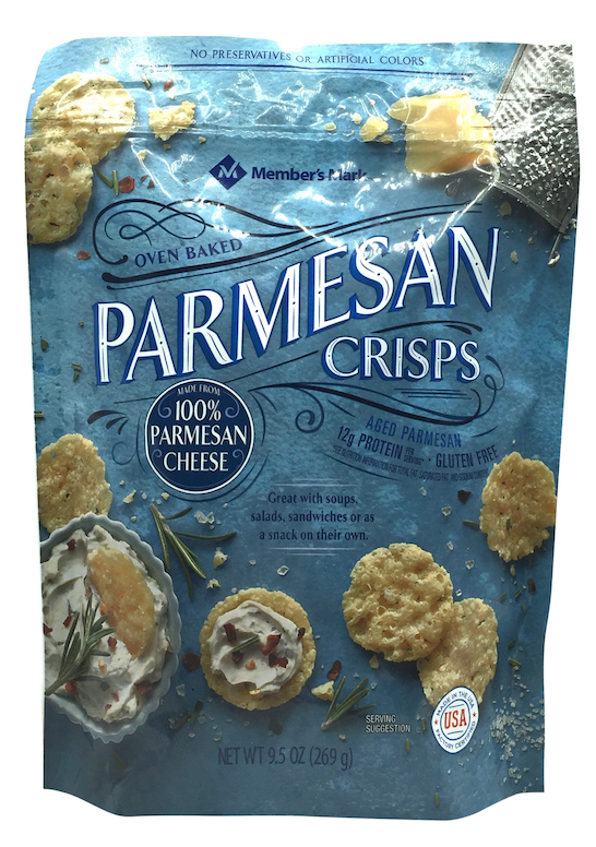멤버스마크 글루텐-프리 파마산 치즈 크리스프 269g *저탄/고단백/케토친화*