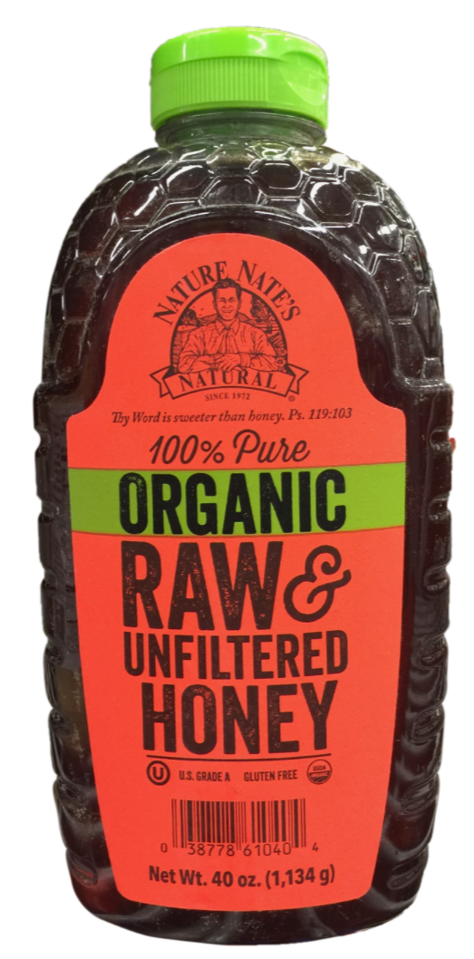 네이처네이츠 Nature Nate's 유기농 생 꿀 1.13kg