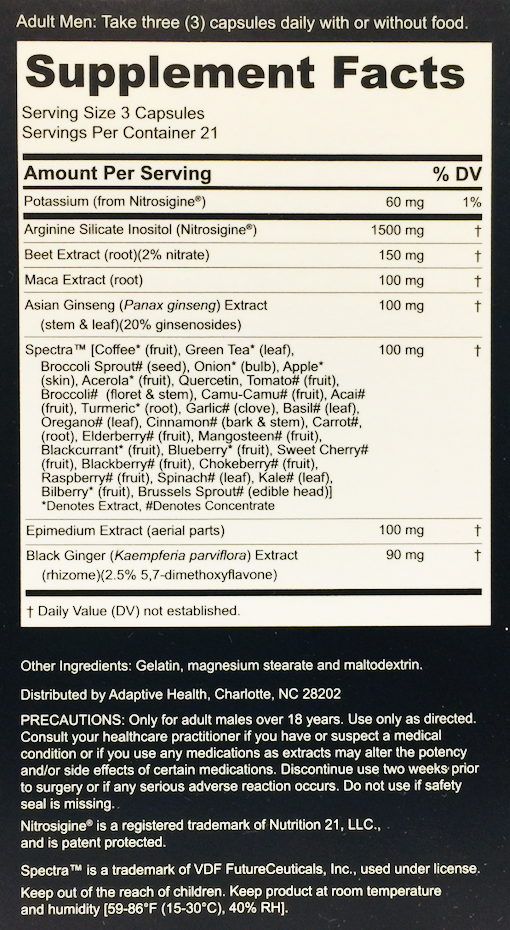 누지닉스 퍼폼 스태미나 부스터 63정