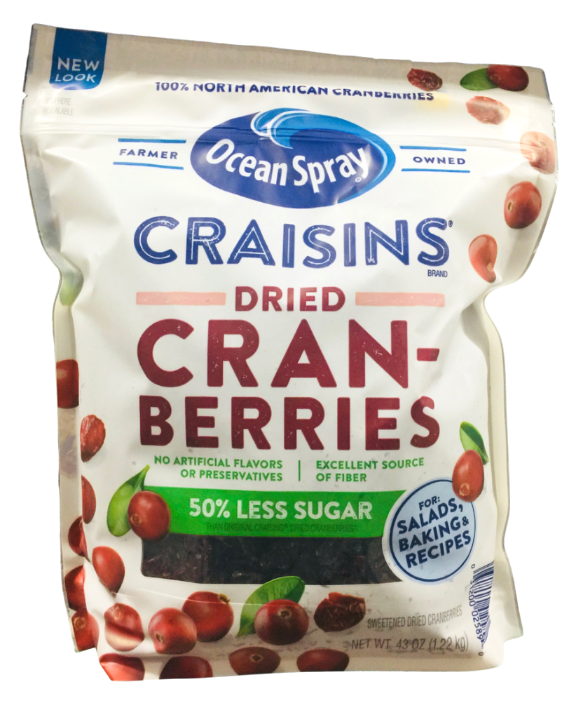 오션스프레이 Ocean Spray 50% 레스-슈가 크렌베리 1.22kg