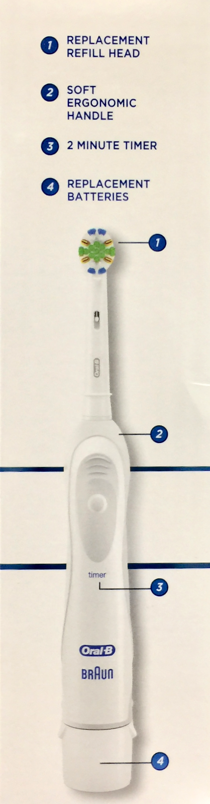 오랄-B 프로밧데리 전동칫솔 2개