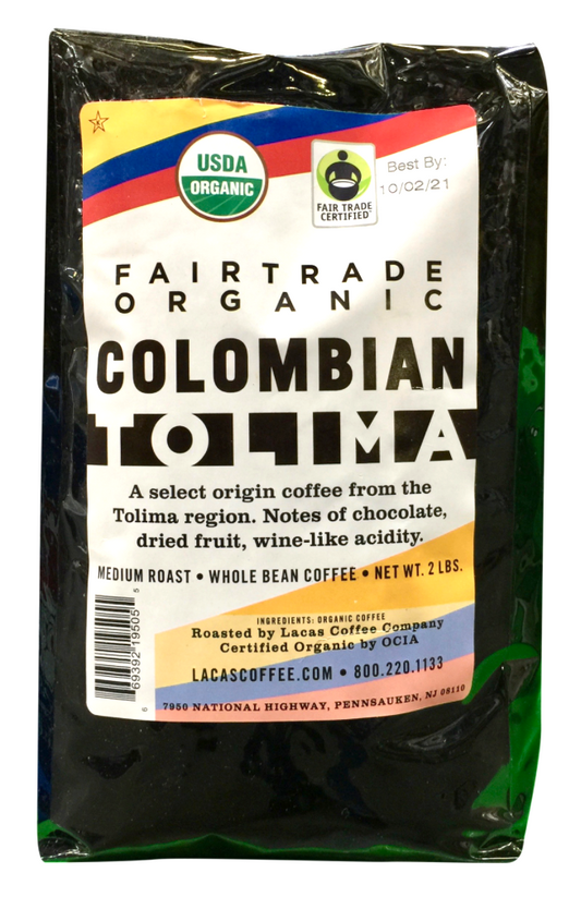 리카스 Licas 유기농 콜럼비안 토리마 커피 원두 907g