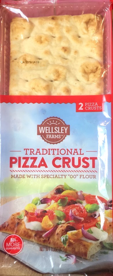 웰슬리팜 Non-GMO 슈가/방부제-프리 피자 크러스트 425g