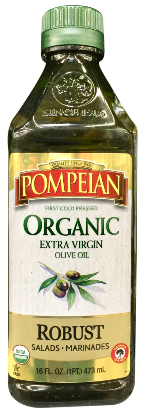 폼페이안 Pompeian 유기농/Non-GMO 엑스트라 버진 올리브 오일 473ml