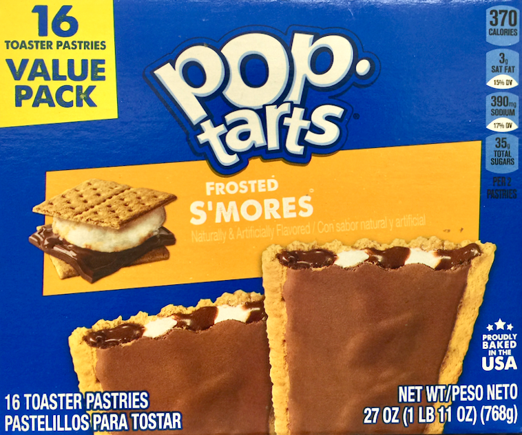 켈로그 Kellogg's 프로스티드 스모어즈 팝타르트 16ct (768g)