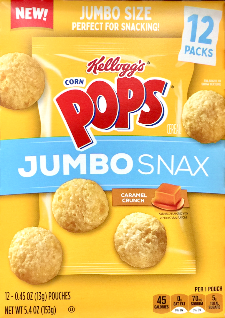 켈로그 Kellogg's 콘 팝스 점보 스낵 싱글 12ct (153g)