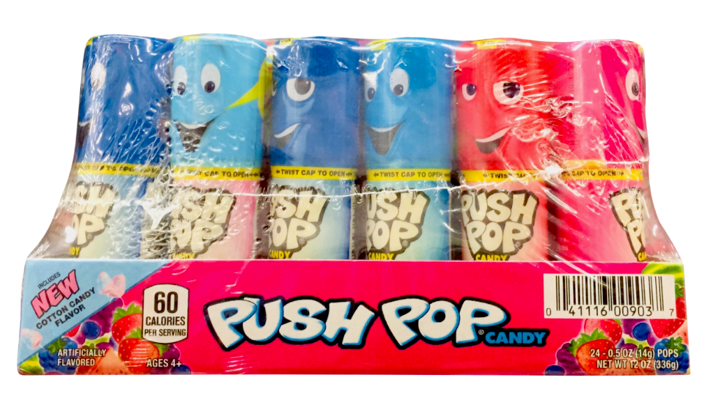 3+ 탑스 Topps 푸시팝 5가지맛 24개 (330g)