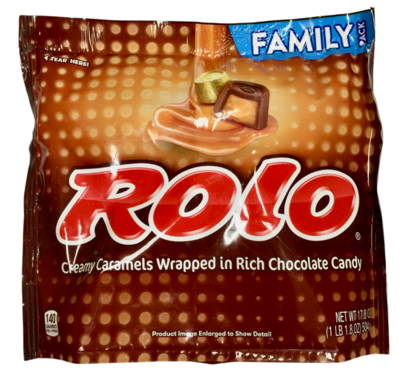 허쉬 Hershey's 롤로 글루텐-프리 밀크초콜렛 솔티드 카라멜 504g