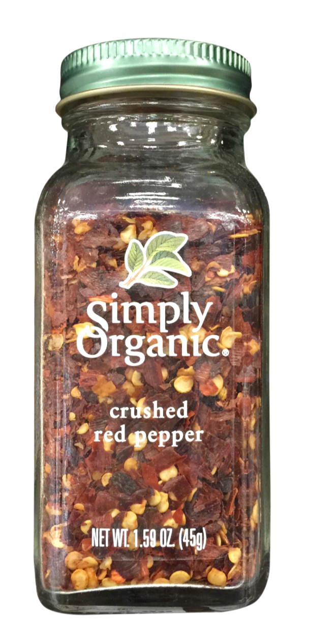 심플리오가닉 Simply Organic 유기농 페퍼론치노 (크러시드 레드 페퍼) 45g 6개
