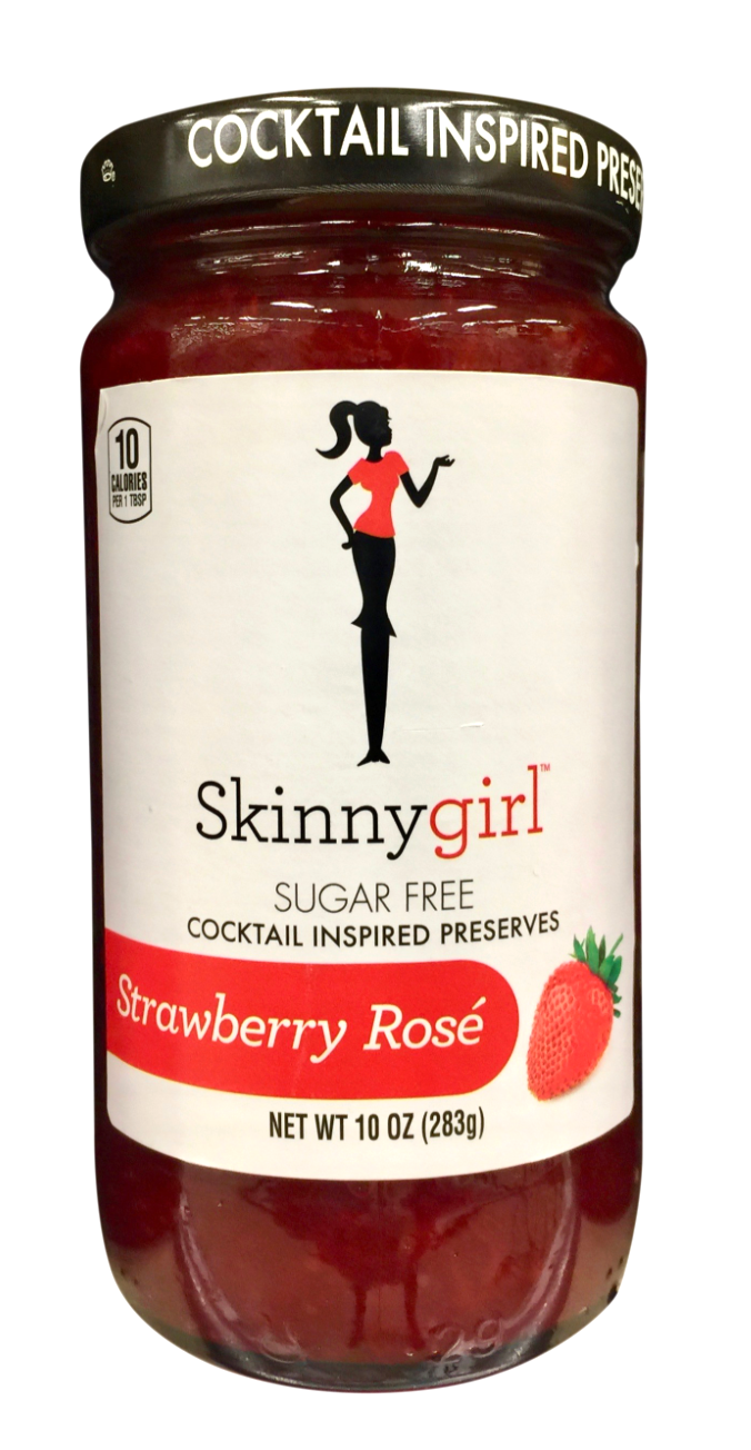 스키니걸 Skinnygirl 슈가/글루텐-프리 10칼로리 딸기잼 283g