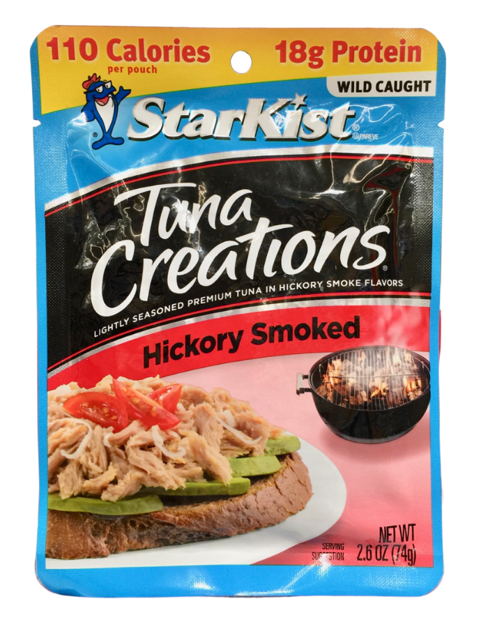 스타키스트 StarKist 히커리 스모크 참치 파우치 74g 6ct (444g)