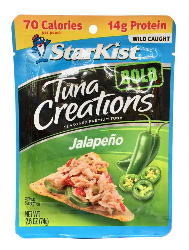 스타키스트 StarKist 할라피뇨 참치 파우치 74g 6ct (444g)🌶