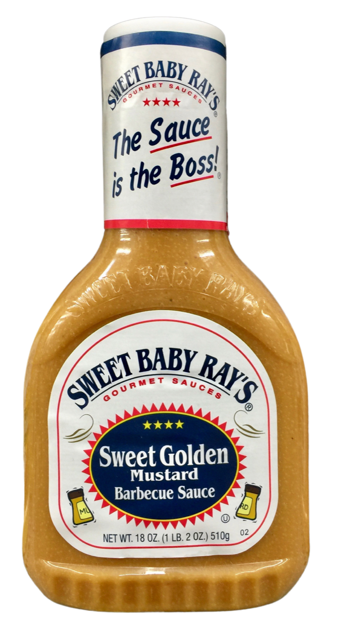 스위트베이비레이 Sweet Baby Ray's 글루텐-프리 스위트 골든 머스타드 바베큐 소스 510g